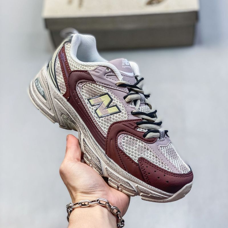 純粋なオリジナル NB530 オールド多用途ファッションレトロお父さん靴男性と女性のための通気性メッシュカジュアルスポーツランニングシューズ|undefined