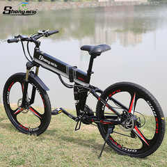 Shengmiloクロスボーダー専用26インチ電動自転車48Vリチウム電気代ステップアシスト電気自動車バッテリー自転車