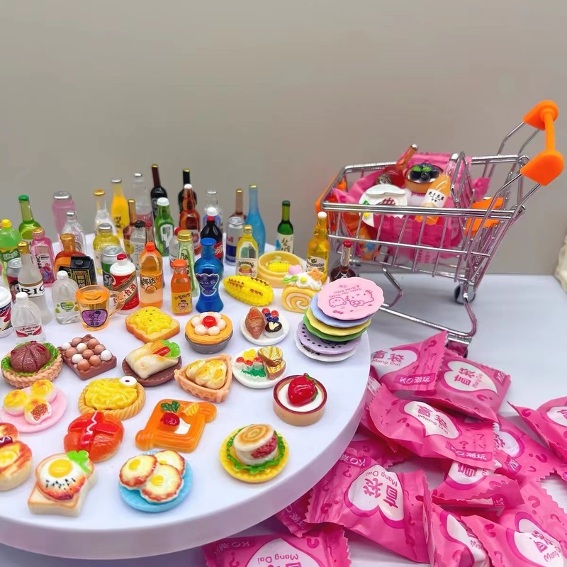 スポット独立ブラインドバッグミニスーパーマーケットコンビニ小ボトル模擬飲料ブラインドバッグミニチュアシーン小道具|undefined