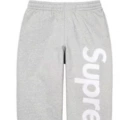 A309 floral gray (big letter pants)