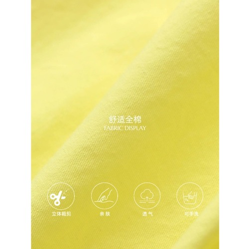 3th Morning Vlogger Style Relaxed Wide Leg A-Line Shorts Full Cotton ZY2901