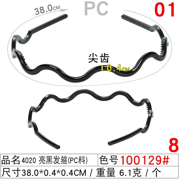 100129#4020 PC Black Haoda Poor PC-8