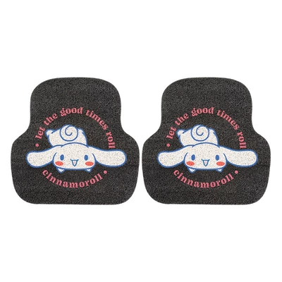 Car Mat Cute Cartoon Yugui Avtomobil döşəmə paspasları - silk-ring-black-lying-on-the-back-of-the-dog-2-pieces-first-5064-after-5050