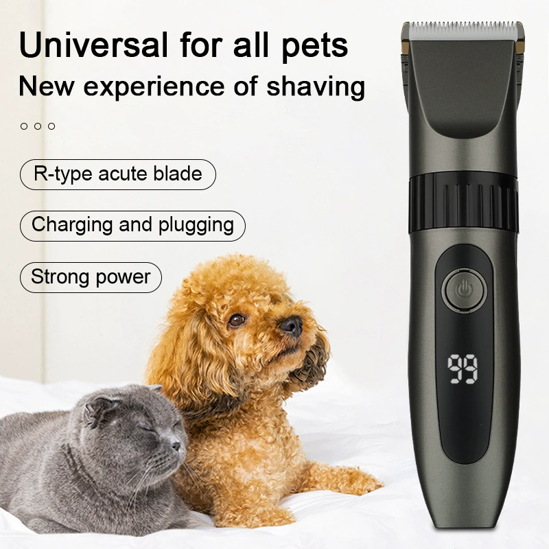 Amazon Pet Pet Push бритвенный электрический толкатель электрический толкатель для стрижки волос набор кошачий стрижка оптовая продажа