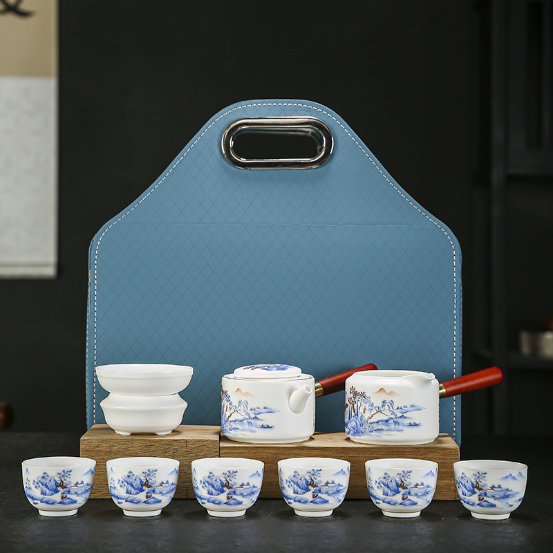 旅行茶器便利式工夫茶器セットメーカー卸売り快客杯祝日ビジネスイベントプレゼントロゴ|undefined