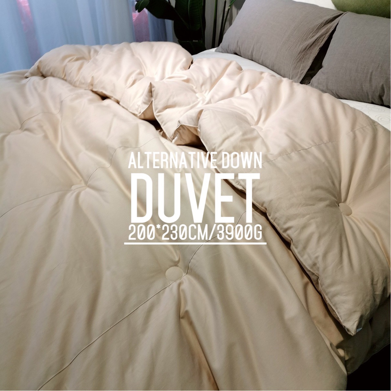 Alternative Down Duvet 外贸出口被子双人绗缝保暖蓬松冬被2*2.3|ms