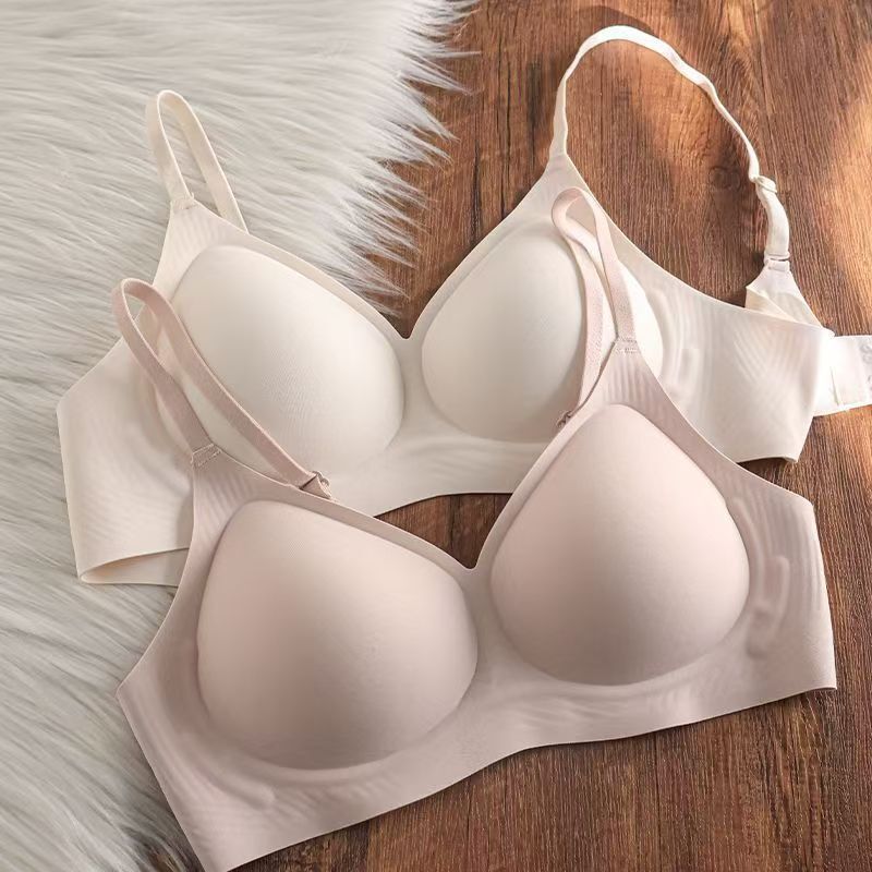 Seamless Underwear for Women with Small Busts, New Style Invisible Shaping Bra with Jelly Strips for Lift and Support, Anti-Sagging Bra