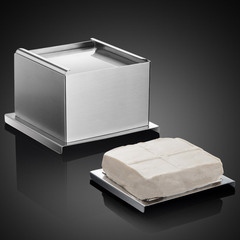 Tofu mold 304 stainless steel DIY household tofu making tools homemade tofu box pressure water Tofu press