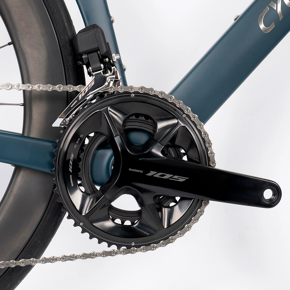 CYCTRAC R18 гоночная версия SHIMANO-R7170 электронно регулируемая большая полноуглеродистая рама дорожного велосипеда