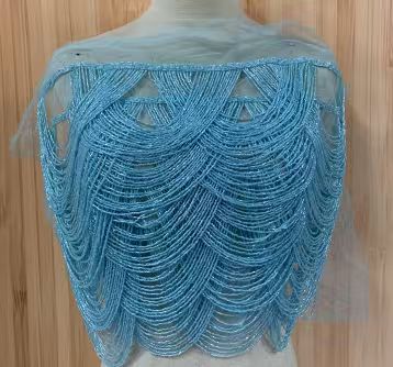Nueva borla ropa vestido de novia hecho a mano borla applique ropa image 30