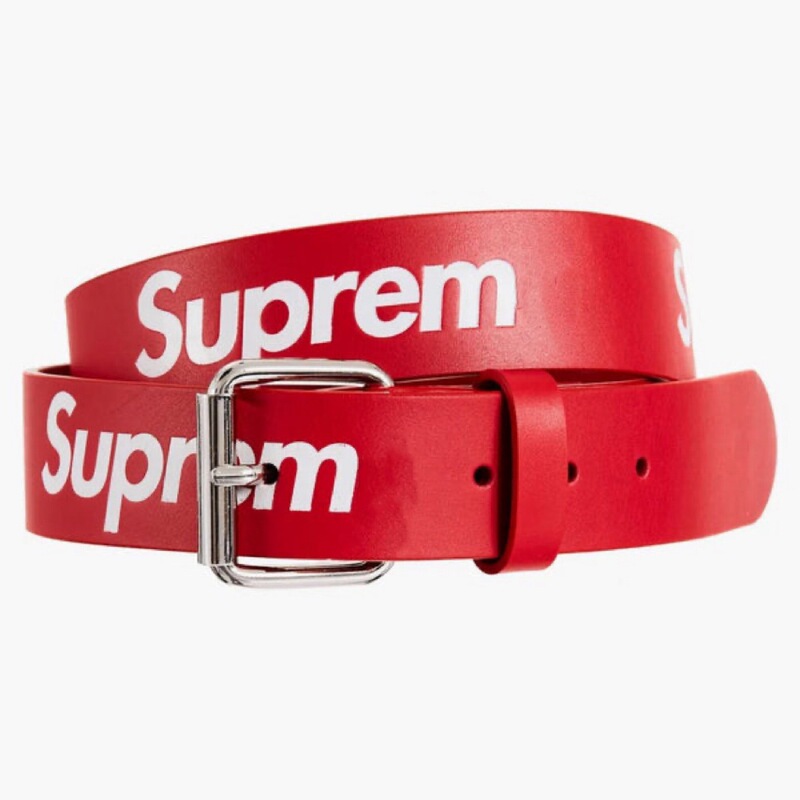 Sup Supreme Series Neutral Retro Art Print Belt Trendy Personality Fashion Accessory Versatile Belt