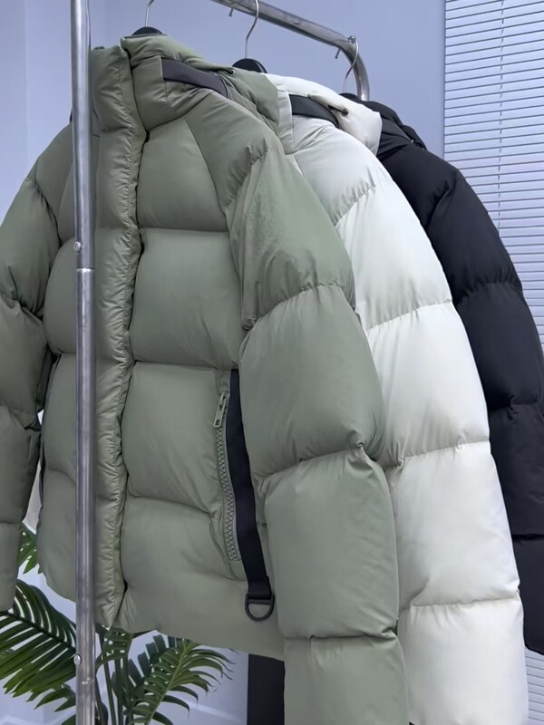 Big Goose down Jacket Black Label Parka 2602 Nana Same Style Men's and Women's Goose Junction 3m Reflective Big Goose down Jacket Black Label Parka 2602 Nana Same Style Men's and Women's Goose Junction 3m Reflective