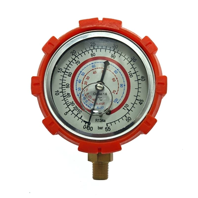 Pressure Gauge, High and Low | Soyutma sisteminin digər hissələri - silicone-oil-meter-head-high-pressure