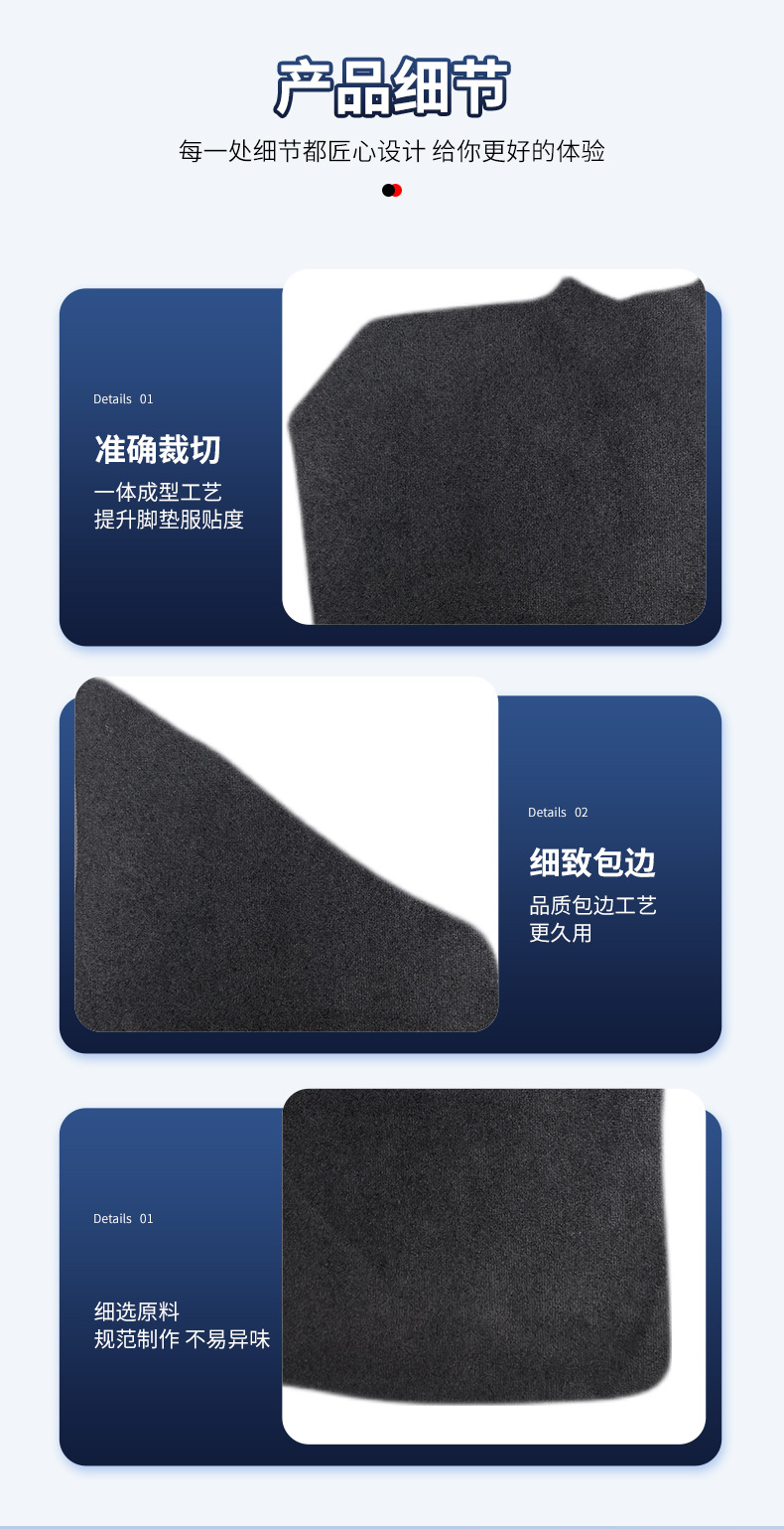 Suitable for Geely Vision S1-18-19 Style Car Floor Mats, Left-Hand Drive and Right-Hand Drive Special Car Floor Mats, Anti-Slip and Water-Resistant