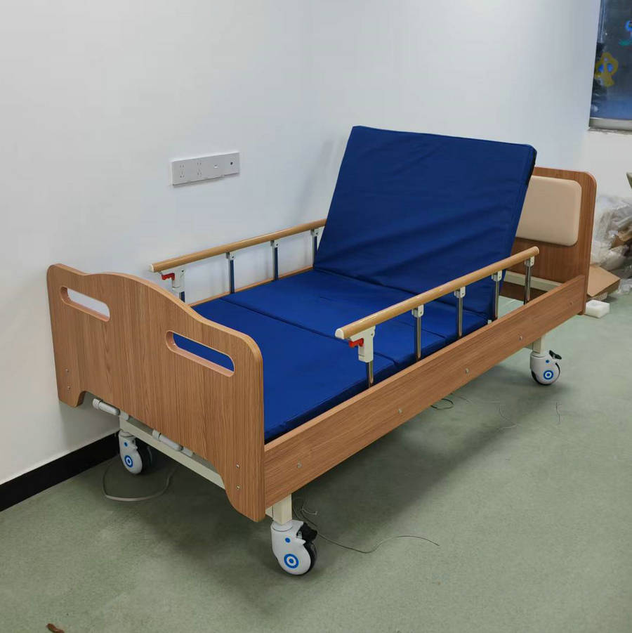 木质床头护理床养老院用瘫痪老人单摇双摇床适老化家居病床多功能