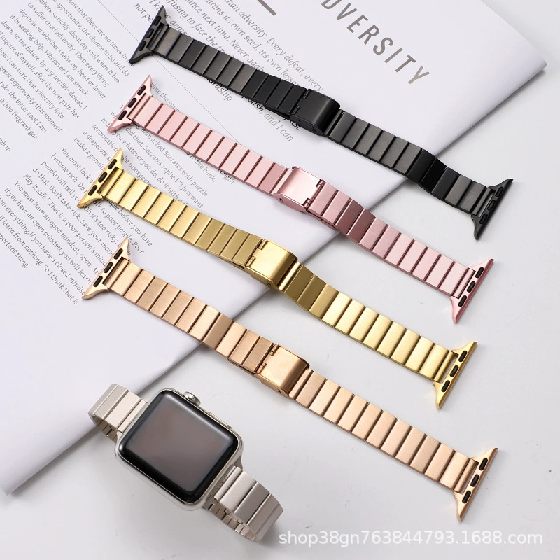 Apple Watch Apple iwatch новый бамбуковый ремешок из нержавеющей стали Маленькая Талия металлическая цепочка ремень S8