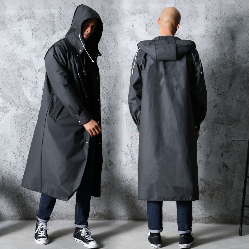 Raincoat unisex fashion conjoined outdoor long single eva poncho student wholesale ancient town yixu