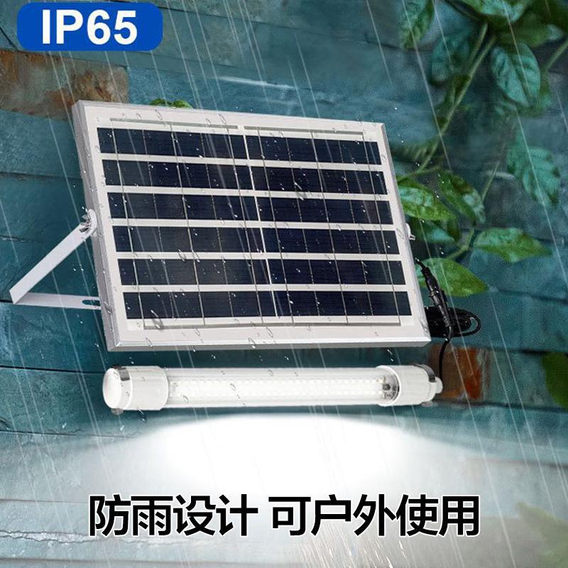 Tubo de lámpara solar T8 un remolque dos tubos de lámpara fluorescente domésticos caja de luz publicitaria al aire libre quiosco de periódicos impermeable oscuro iluminación automática