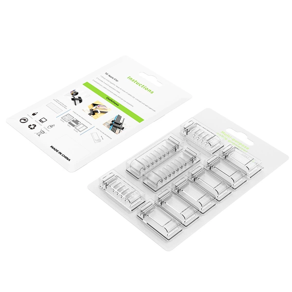 Transparent (acrylic back glue)