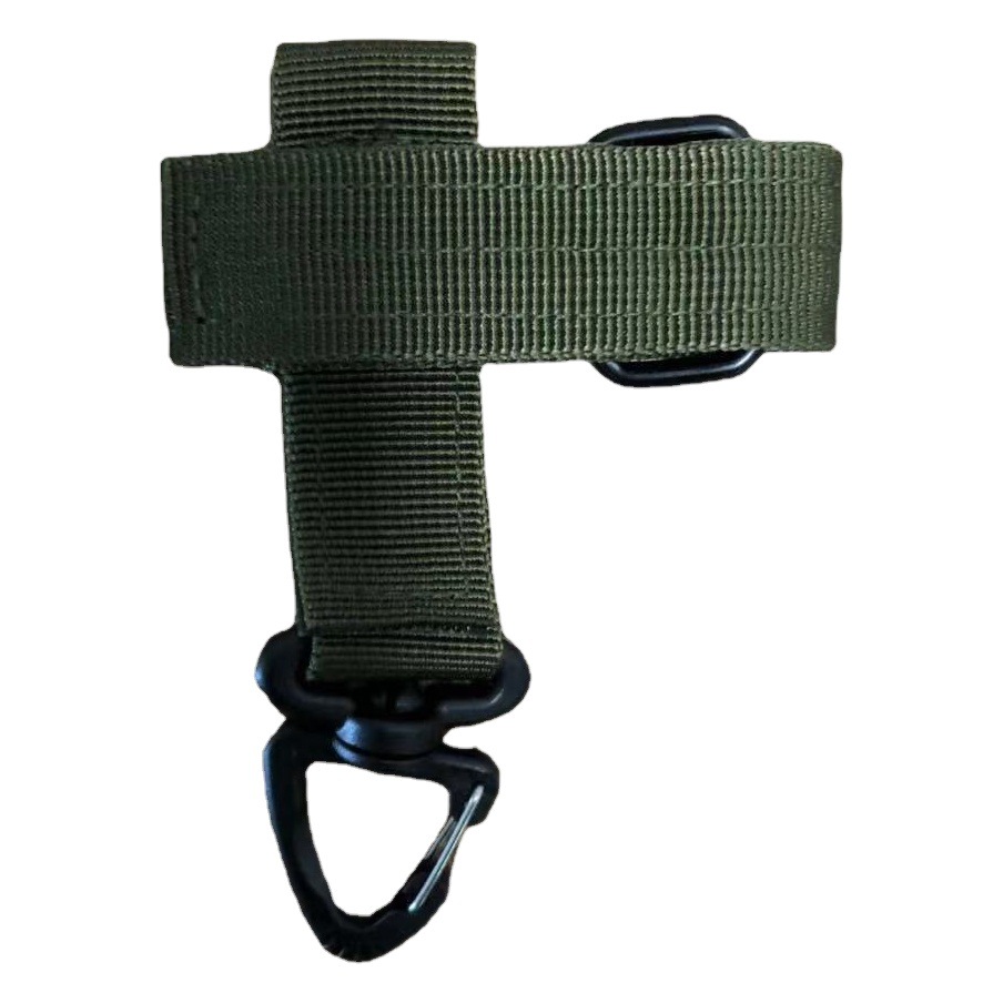 Guantes que cuelgan la hebilla de cuerda de almacenamiento hebilla militar ventiladores tácticos mosquetón de nylon multiusos guantes al aire libre cinta de almacenamiento