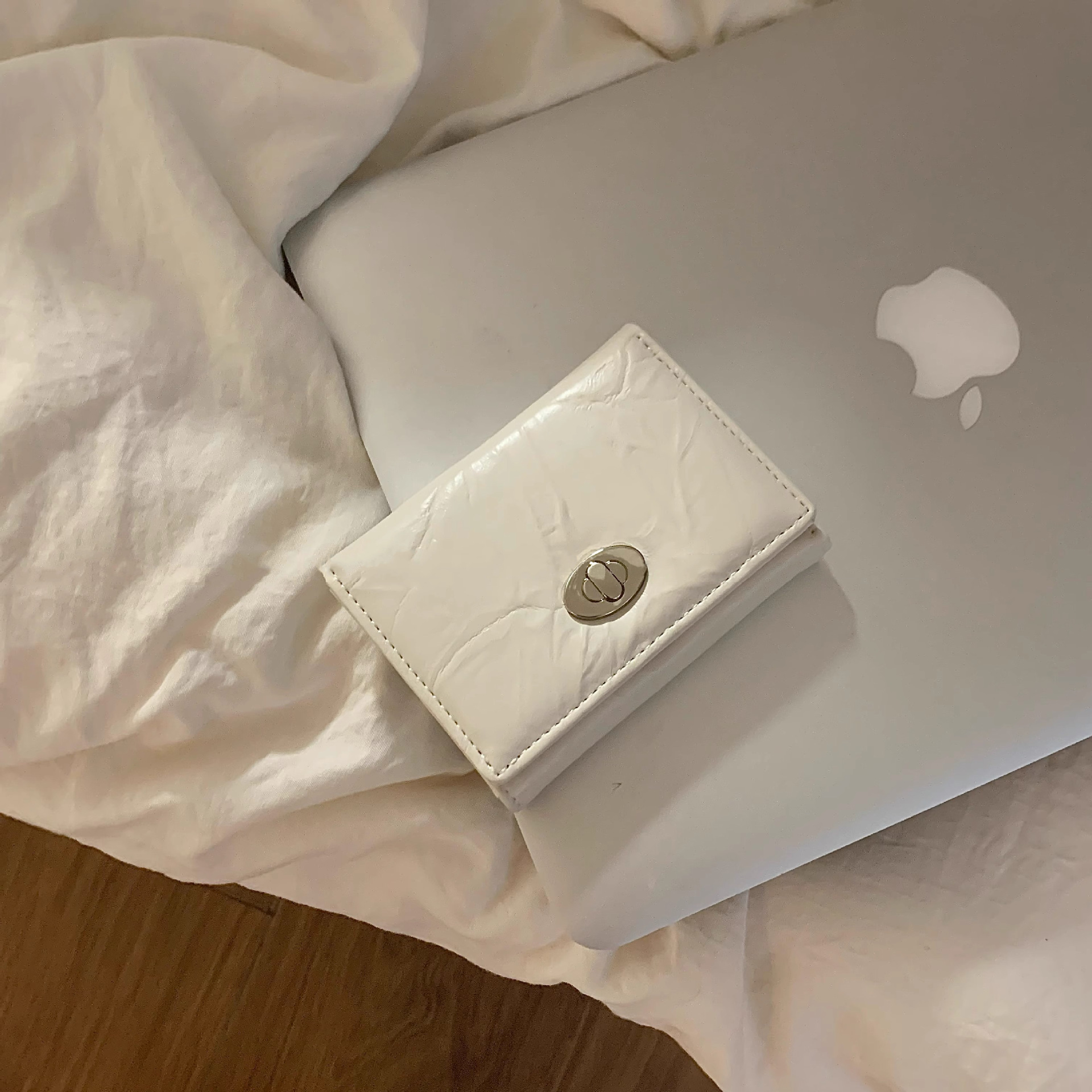 Coreano ins simple billetera de textura de alta calidad portátil duradero de color sólido estudiantes de niñas bolsas de tarjetas cortas tarjetas personales