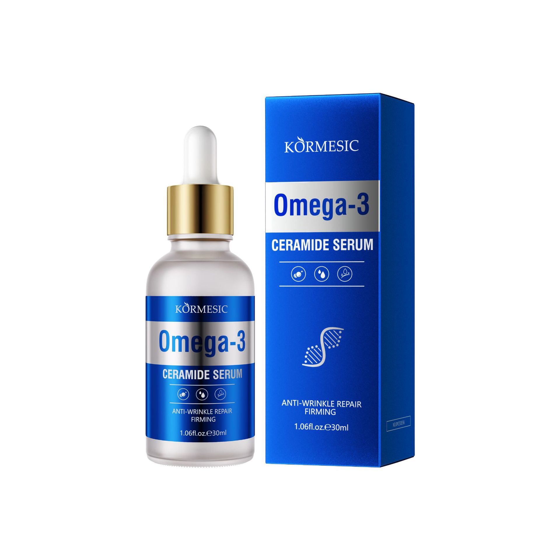 Sérum Facial con Ceramidas y Omega-3 Hidratante y Reparador para Cuidado Facial