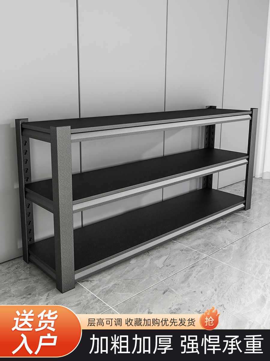 ✅货架置物架多层家用厨房超市铁架子仓库阳台落地储物架仓储展示