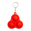 Silica gel toy, amusing keychain, anti-stress, wholesale