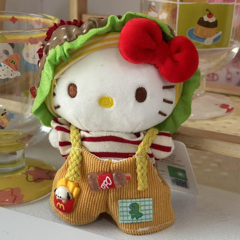 汉堡可乐派对kt挂件毛绒玩偶背包钥匙扣高颜值公仔包包挂饰礼物|undefined