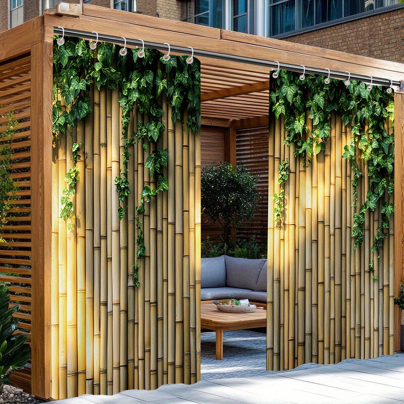 Yiwu Jit Delivery Bamboo Woven Outdoor Curtain Backdrop Temu Hot-Selling Shein Amazon Etsy Amazon