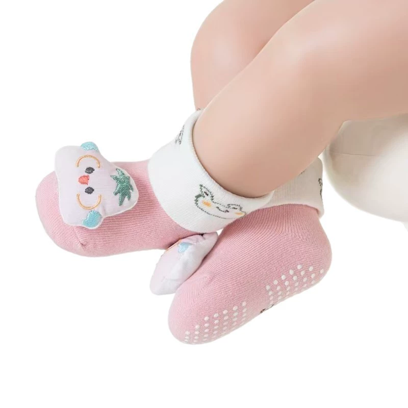 花尾鼠 Children's three dimensions doll, non-slip shoes, 0-12 months