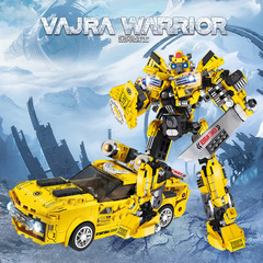 Hornet Sky-Holder Mecha Robot Diamond Series Educational Building Blocks Toy for Boys, Mechanism Wholesale