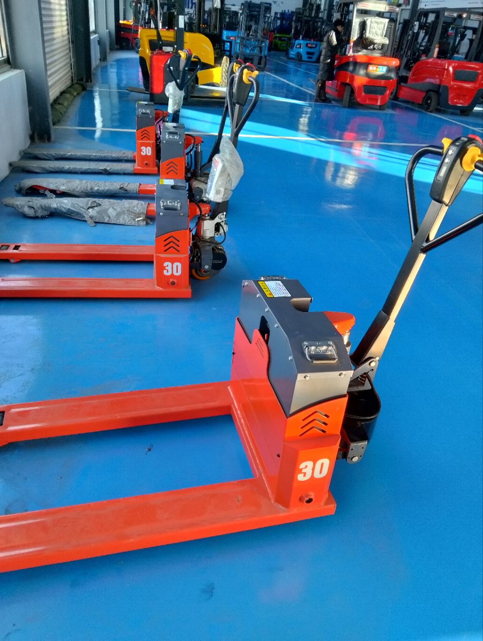 电动叉车地牛叉车 手动液压车搬运车叉 2吨3吨