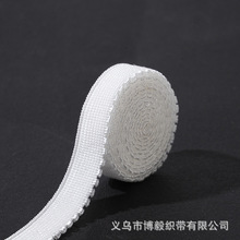 1CM长城牙橡筋锦纶绒面内衣下胸围松紧带牙边弹力带批发