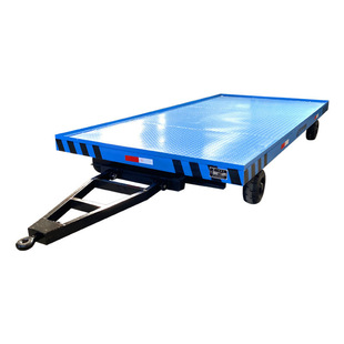 Factory Truck Cargo Transfer Truck Large Tonnage Heavy-Duty Tool Truck Double-Head Traction Flatbed Trailer