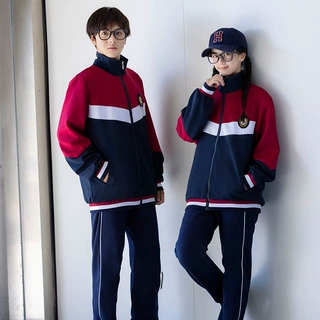 新款春秋套装初高中学生班服幼儿园园服运动服两件套装小学生校服