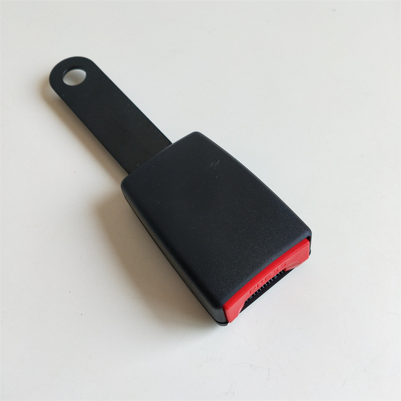 in stock car seat belt seat socket with alarm line bus seat belt lock buckle truck forklift slot wholesale