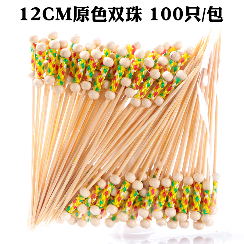 Fruit stick desechable flor stick