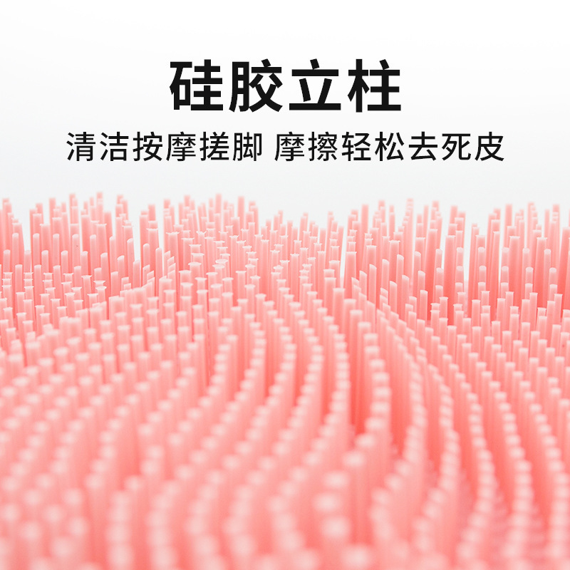 Nuevo masaje estera de pie baño pie frotar ventosa pie único pie limpieza masaje TPE material fabricante entrega de una sola pieza