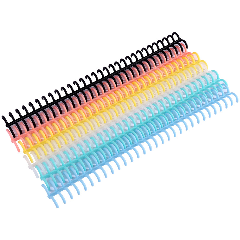 Kefeu 7849 anillo de encuadernación Libro de plástico de hojas sueltas anillo de 30 agujeros A4 longitud de corte puncher tira de encuadernación