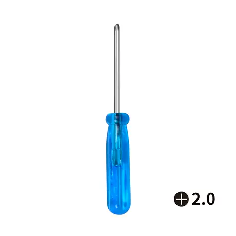 Blue batch crystal small screwdriver cross 2.0