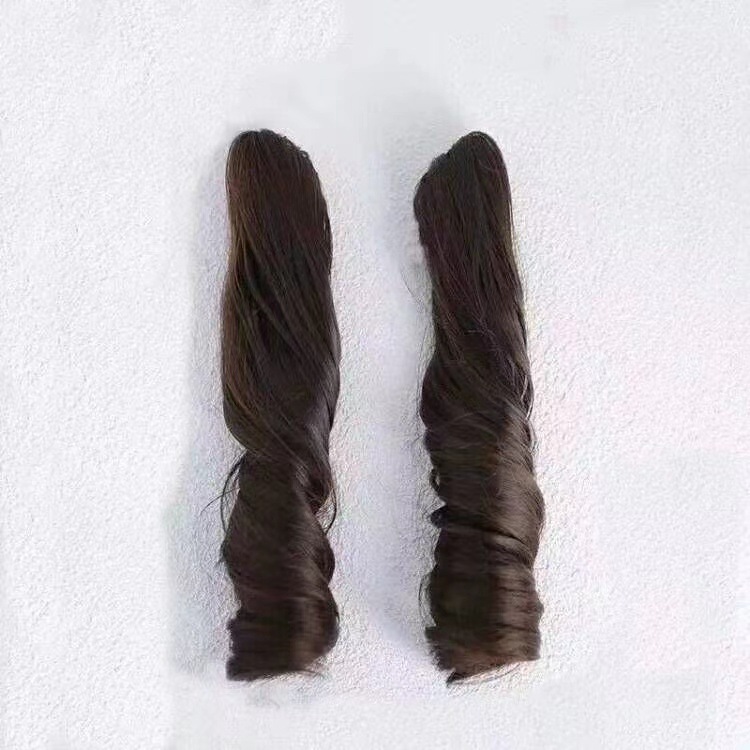 Maravillosa doble cola de caballo