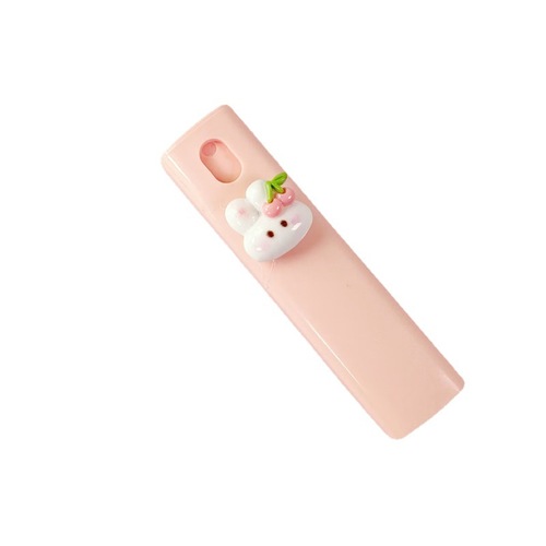 Cartoon cute cherry rabbit spray bottle student summer portable cooling spray bottle perfume alcohol refill bottle