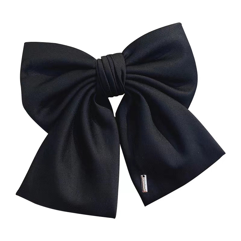 Fashion Bow Knot Cloth Inlay Artificial Gemstones Hair Clip 1 Piece display picture 4