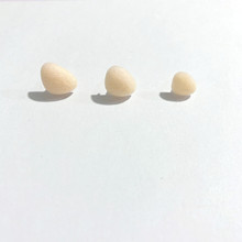 肉色植绒鼻子布艺DIY手工配件毛绒玩具配件DIY三角鼻卡通塑料鼻