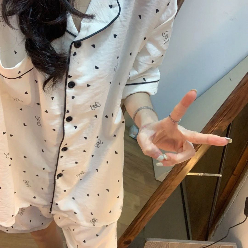 4024 러브보우 [반팔반바지] 세트