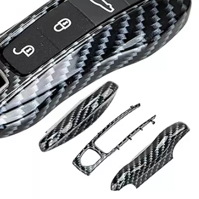 Car key bag 17-23 Porsche Panamera Macan - carbon-fiber-no-1