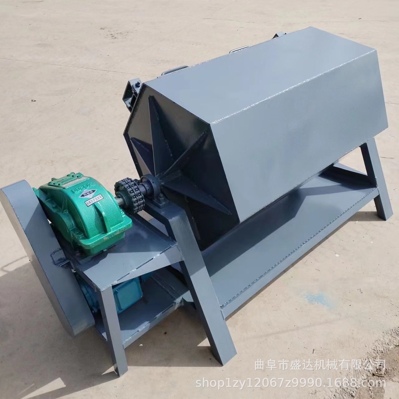 100升小型不锈钢震动研磨机六角滚筒除锈机贝壳海螺打磨抛光机