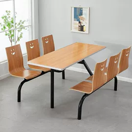 餐桌+餐椅;食堂餐桌椅;成套餐桌椅