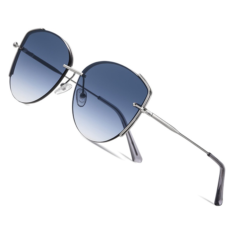 Nuevo metal nylon gafas de sol JS8562 moda calle tiro todo partido protección solar gafas de sol de conducción